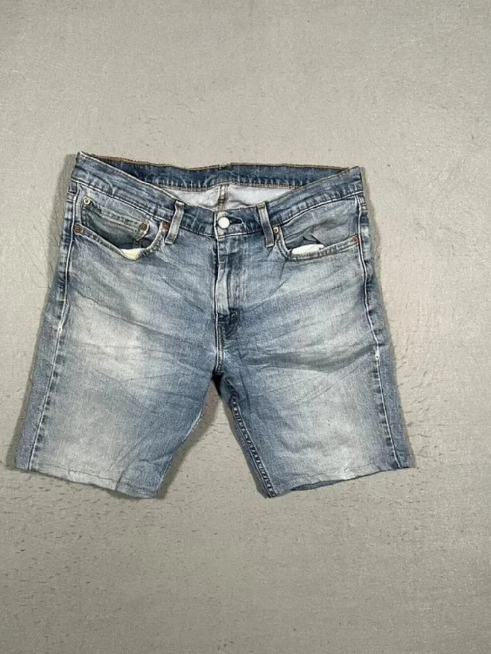 Levi’s 511 Light Blue Denim Shorts Slim Fit Vintage W34 I9